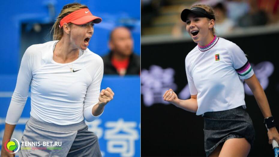 WTA Абу-Даби Шарапова vs Анисимова