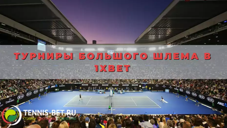 Турниры Большого шлема в 1xbet