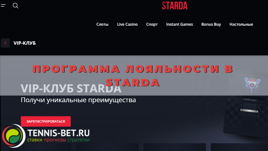 Программа лояльности в Starda