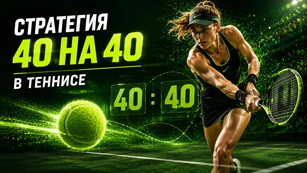 Стратегия 40 на 40 в теннисе